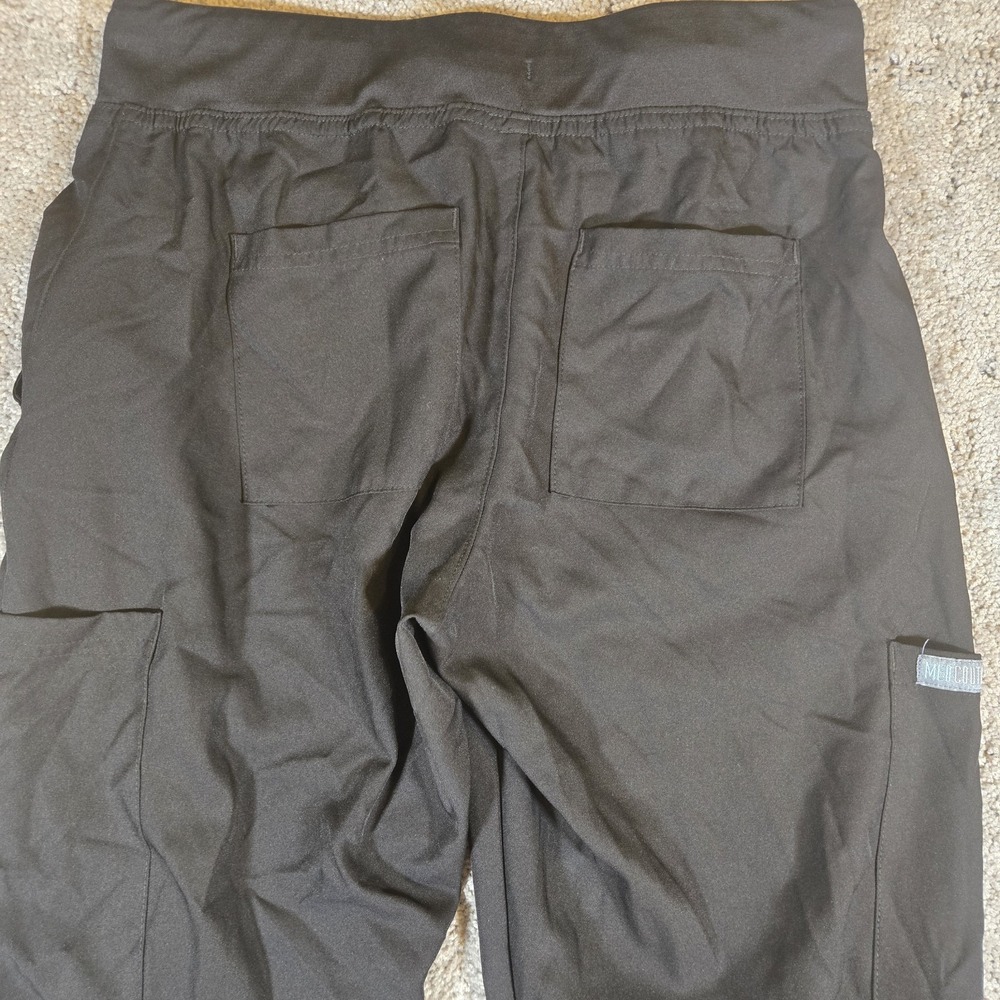 Med Couture Insight Jogger Scrub Pants Womens Small Black Cargo Pocket Medical - Picture 8 of 8